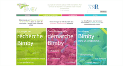 Desktop Screenshot of bimby.fr